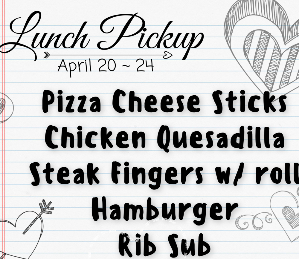 Lunch April 20